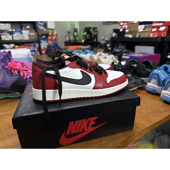 Size 6Y Jordan 1 Retro Low Chicago OG 2016 709999-600 Very Rare BS399 - Picture 2 of 7